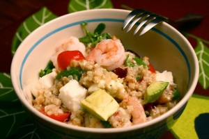 mizkan nakano farro shrimp salad recipe