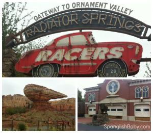 radiator springs racers cars land opening pov ride through