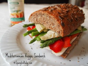 Mediterranean Veggie Sandwich recipe