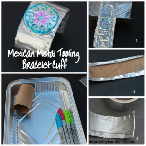 Hispanic Heritage Month Craft- Mexican Cuff Bracelet