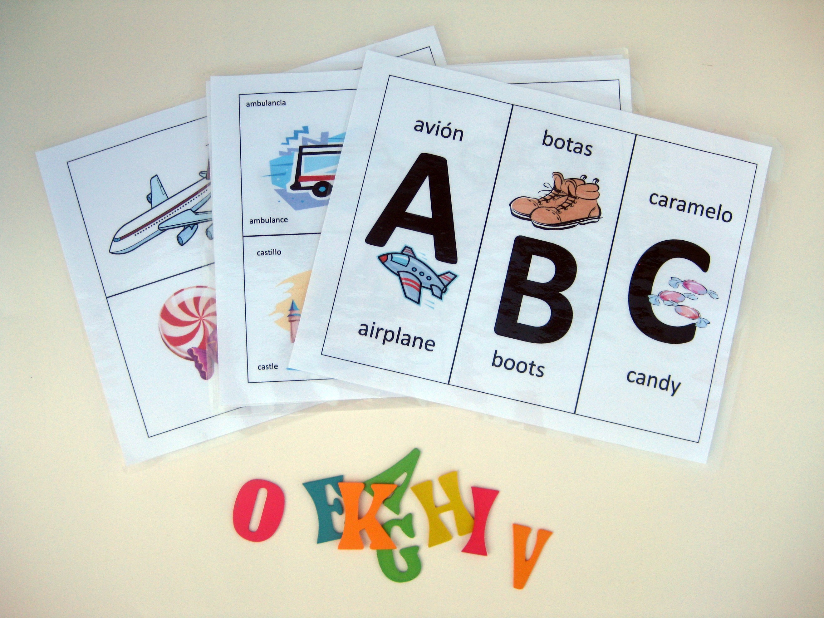 spanish for beginers flashcards alphaabets pdf free download