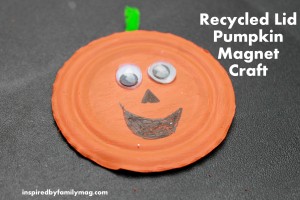 Pumpkin Magnet Craft