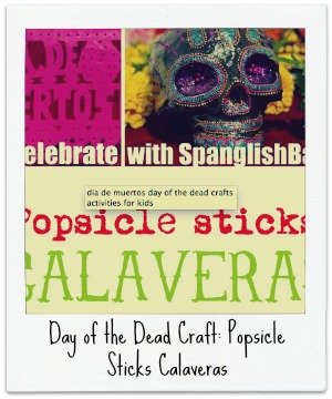Day of the Dead Craft: Popsicle Sticks Calaveras