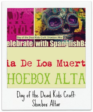 day of the dead craft: shoebox altar