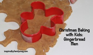 Christmas Baking with kids: Gingerbread Men