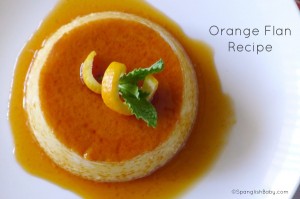 Orange Flan recipe