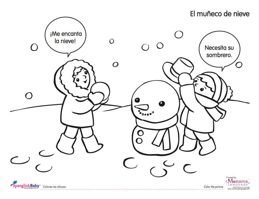 Spanish Printable Activity Pages Kindergarten Spanish Language 