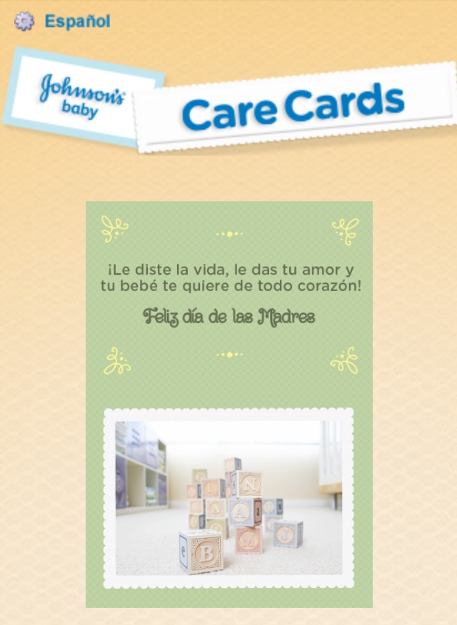 JOHNSON´S BABY Care Card