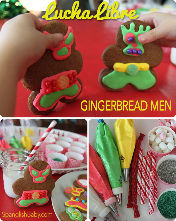 Lucha Libre Gingerbread Men recipe